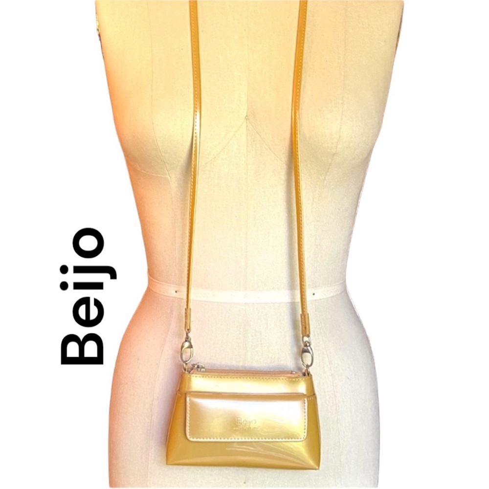 Beijo small crossbody or handheld / perfect hands free bag, comes with 2 straps